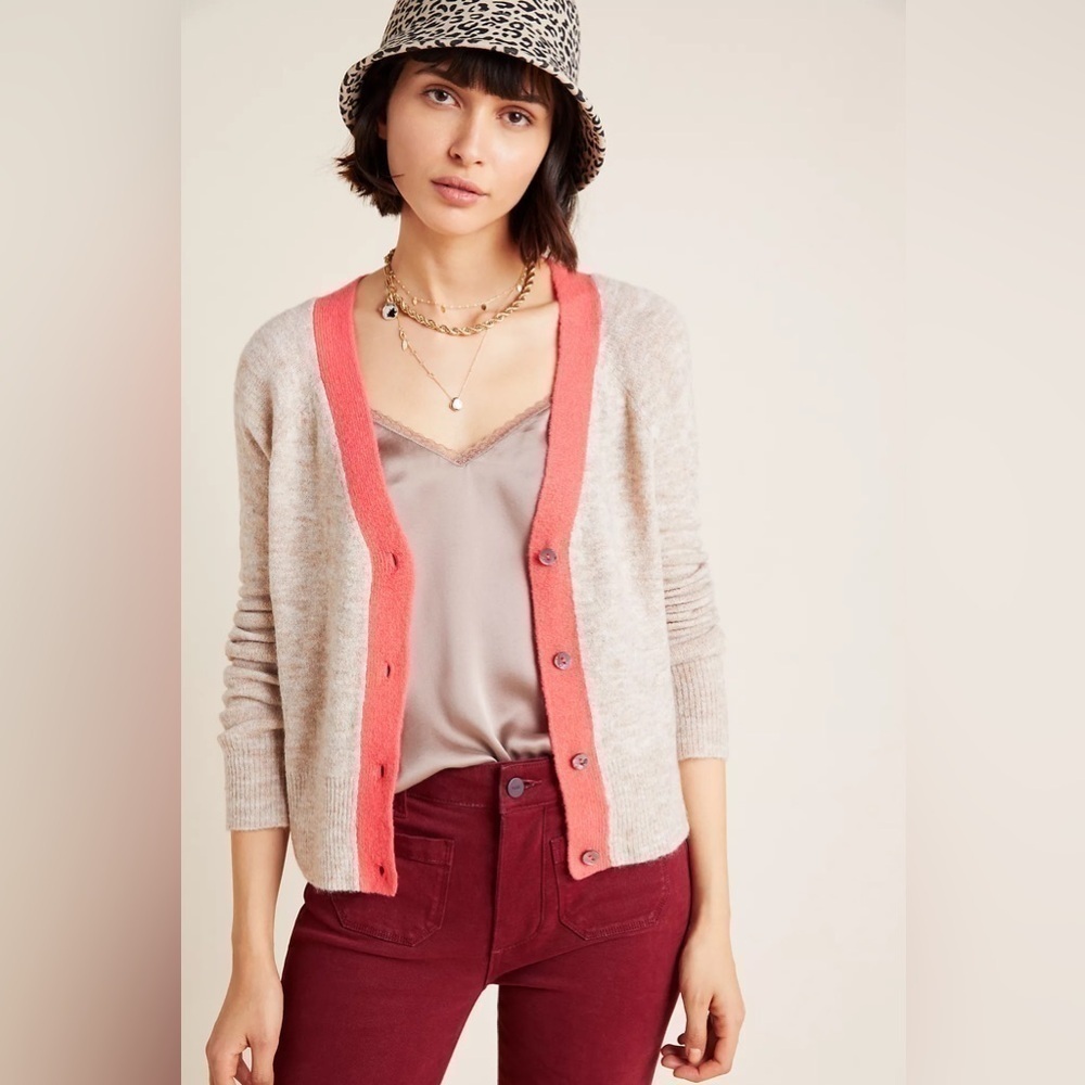ASTR The Label Colorblock Cardigan 💕 - Picture 3 of 11